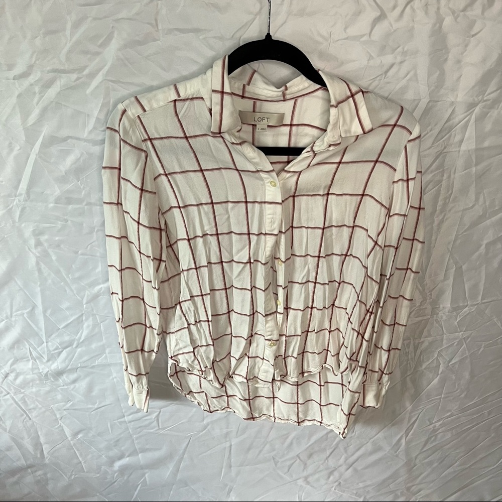 Loft button up top - small